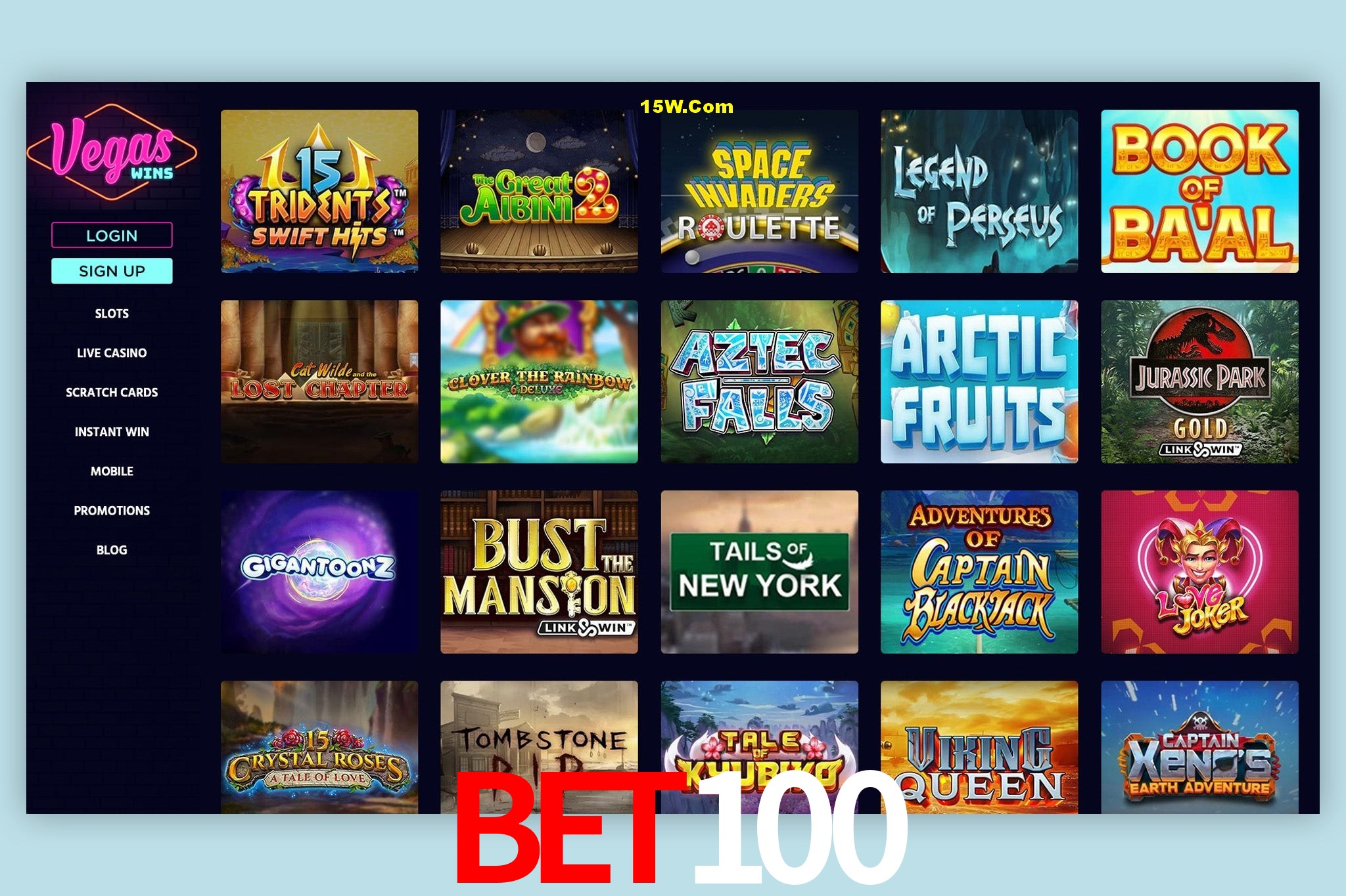 Live Casino Bet100